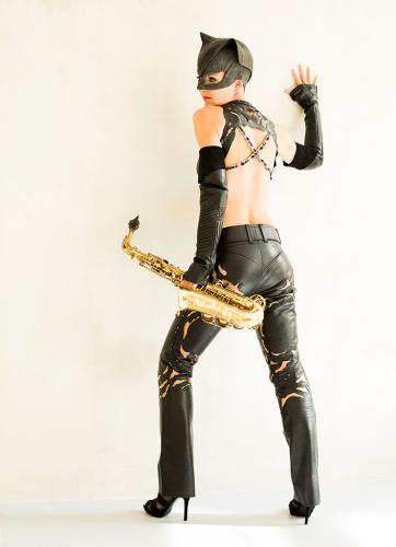 Ines Weber Miss "Sax Cat"