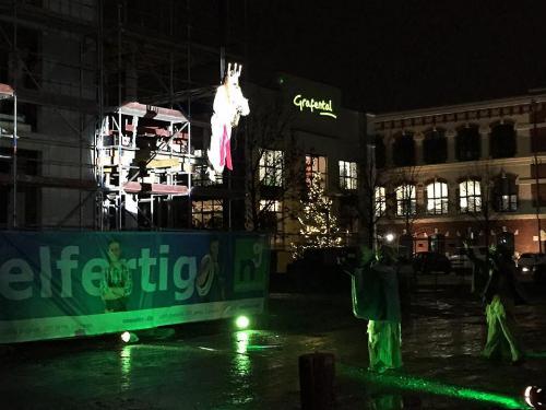 Richtfest Lichterkönigin Düsseldorf